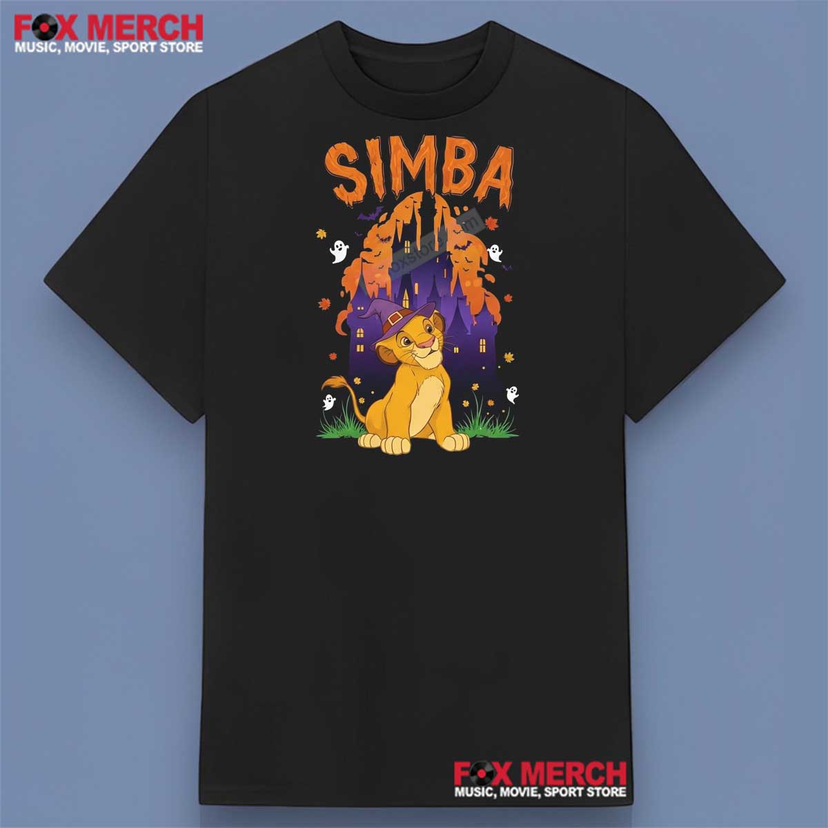 Simba Disney Pumpkin Halloween T-Shirt