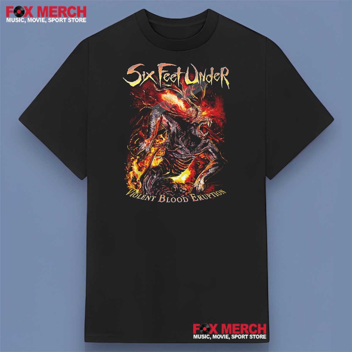 Six Feet Under Violent Blood Eruption Shirt