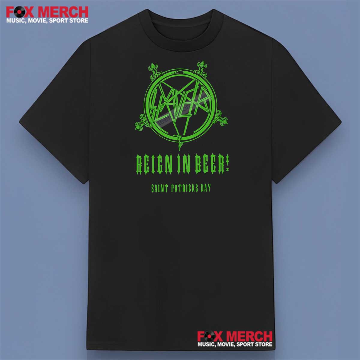 Slayer Reign In Beer Saint Patricks Day Unisex T-Shirt