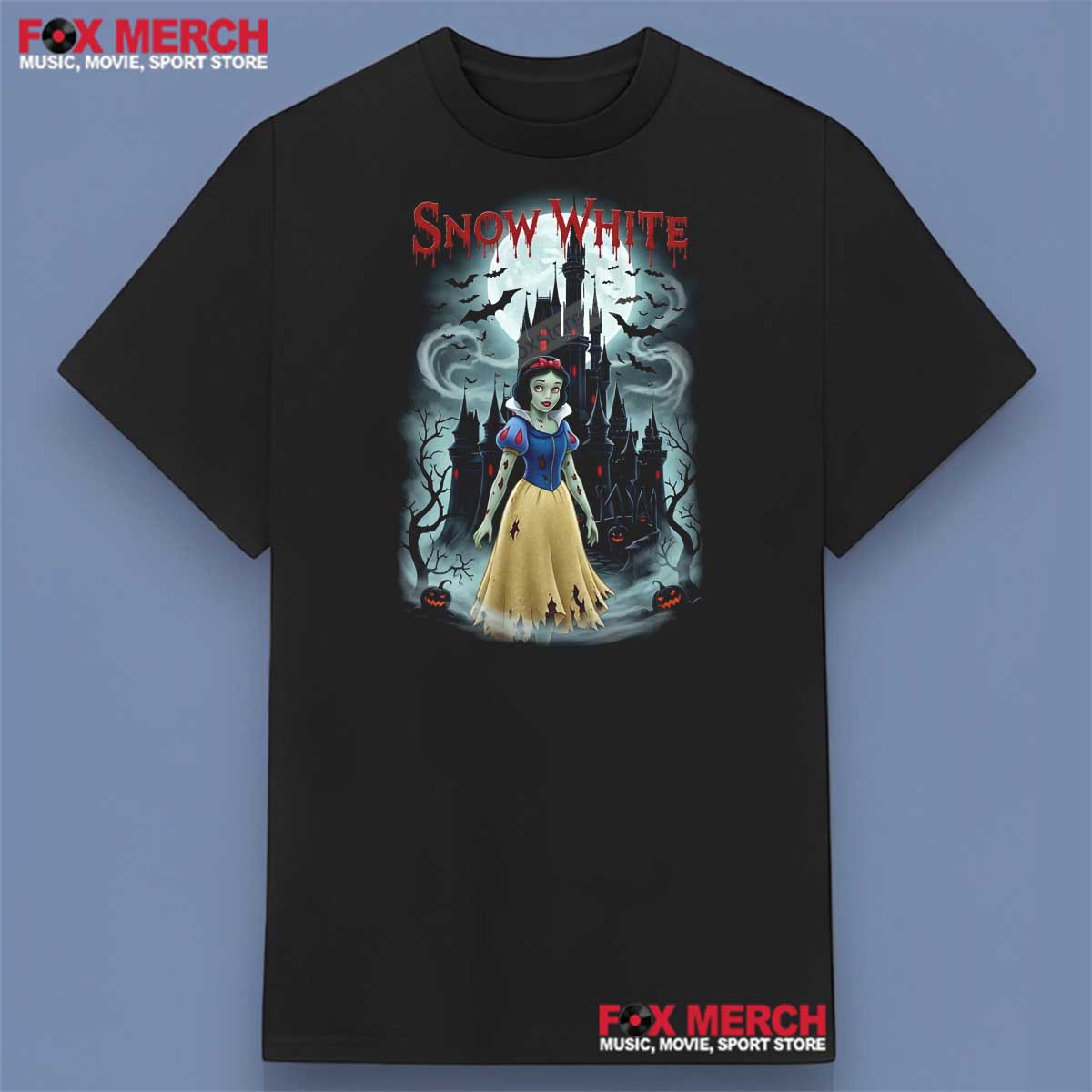 Snow White Disney Pumpkin Halloween T-Shirt