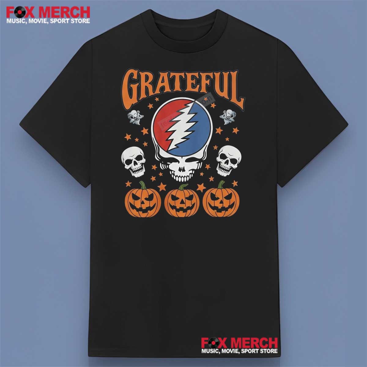 Steal Your Face Halloween, Grateful Dead Inspired Spooky Season Shirt
