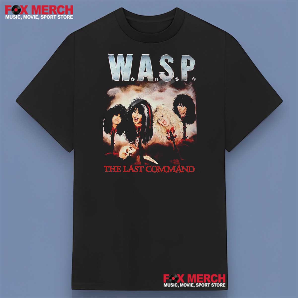 The Last Command WASP Album Shirt