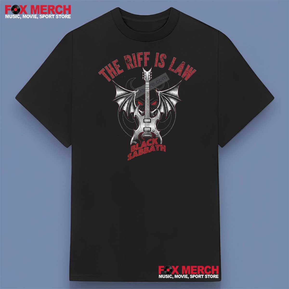 The Riff is Law Black Sabbath T-Shirt
