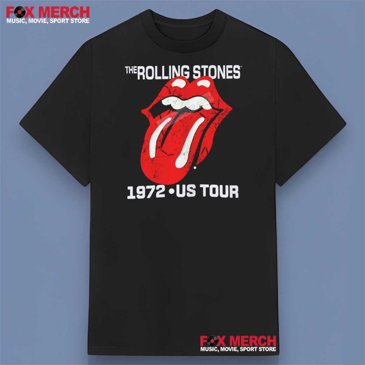 The Rolling Stones US Tour 1972 Unisex Shirt