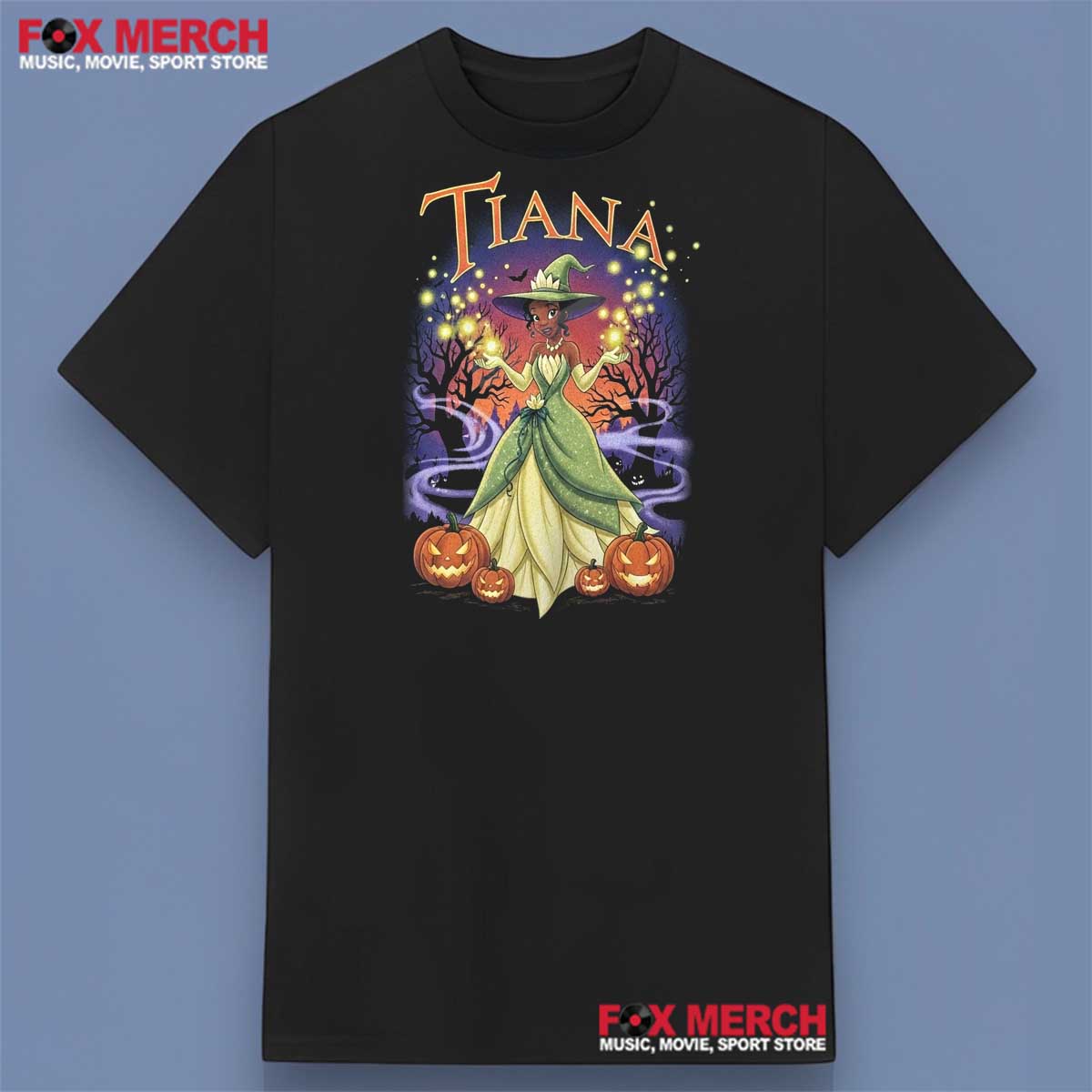 Tiana Disney Pumpkin Halloween Shirt