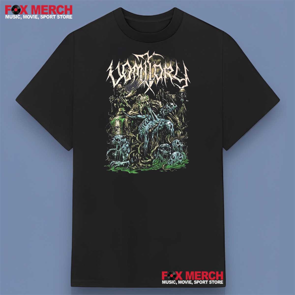 Vomitory Band Music T-Shirt For Fans