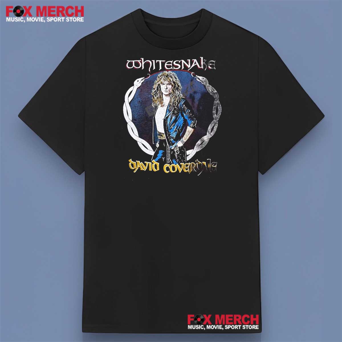 Whitesnake David Coverdale 1988 Shirt