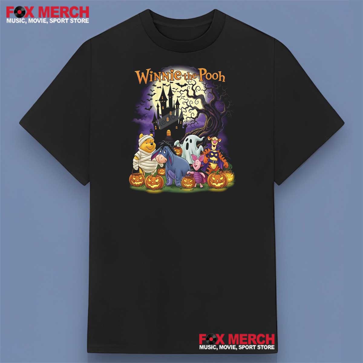 Winnie-the-Pooh Disney Pumpkin Halloween Shirt