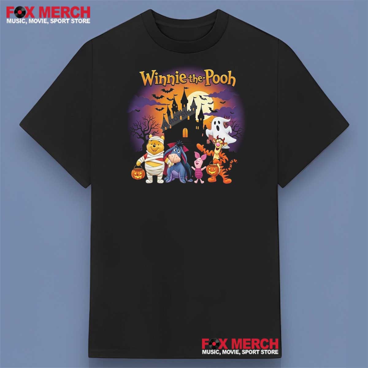 Winnie-the-Pooh Pumpkin Halloween T-Shirt