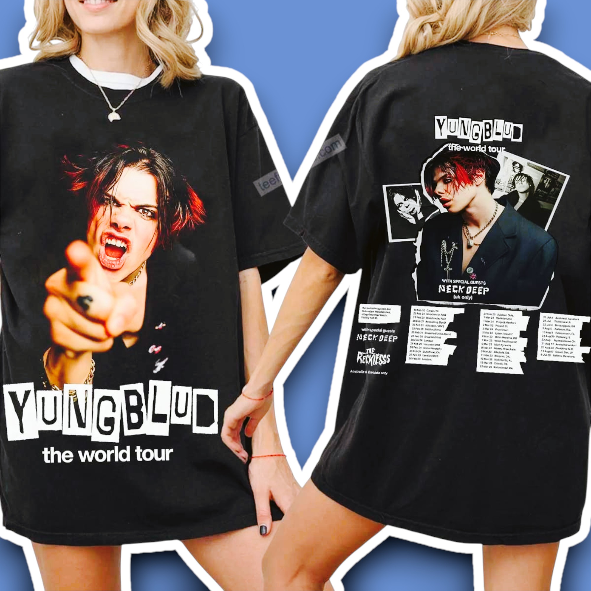 Yungblud The World Tour 2025 Graphic Shirt