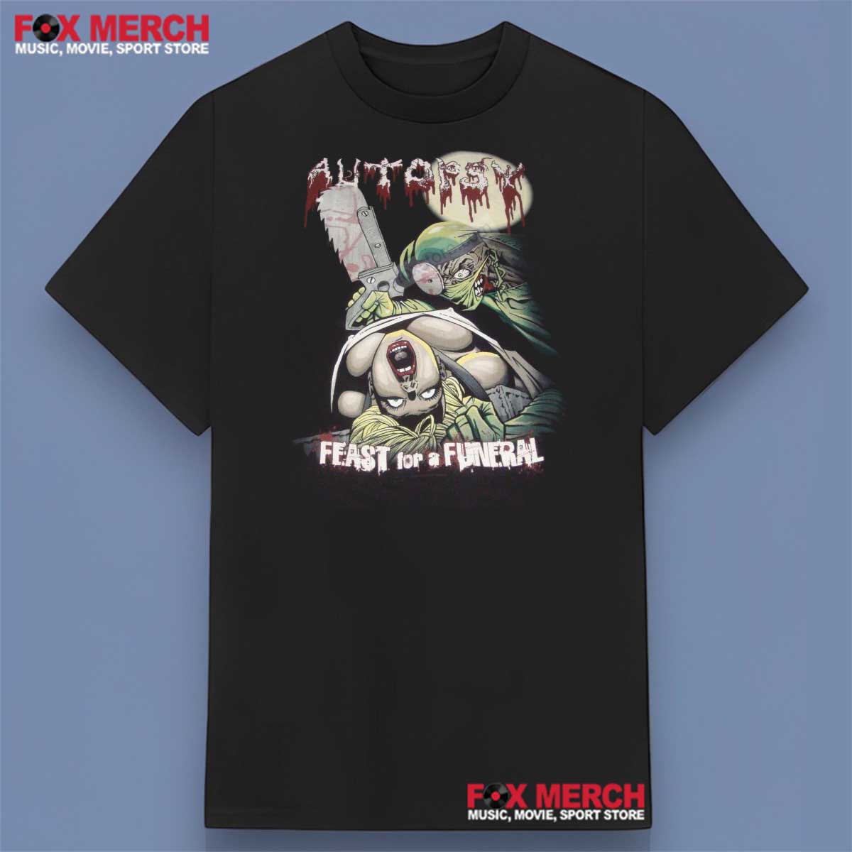 Autopsy Band Feast For A Funeral Shirt