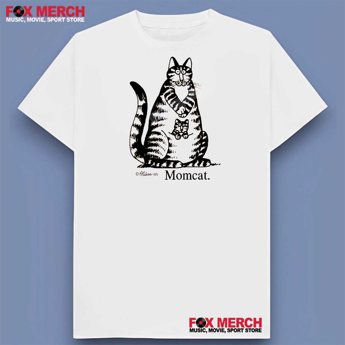 B Kliban Momcat Crazy Unisex T-Shirt
