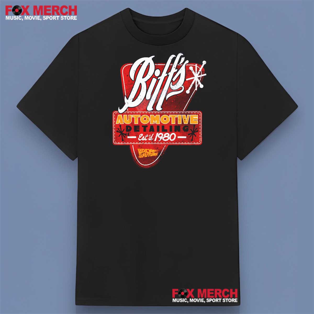 Back To The Future Biff’s Automotive Detailing 1980 Shirt
