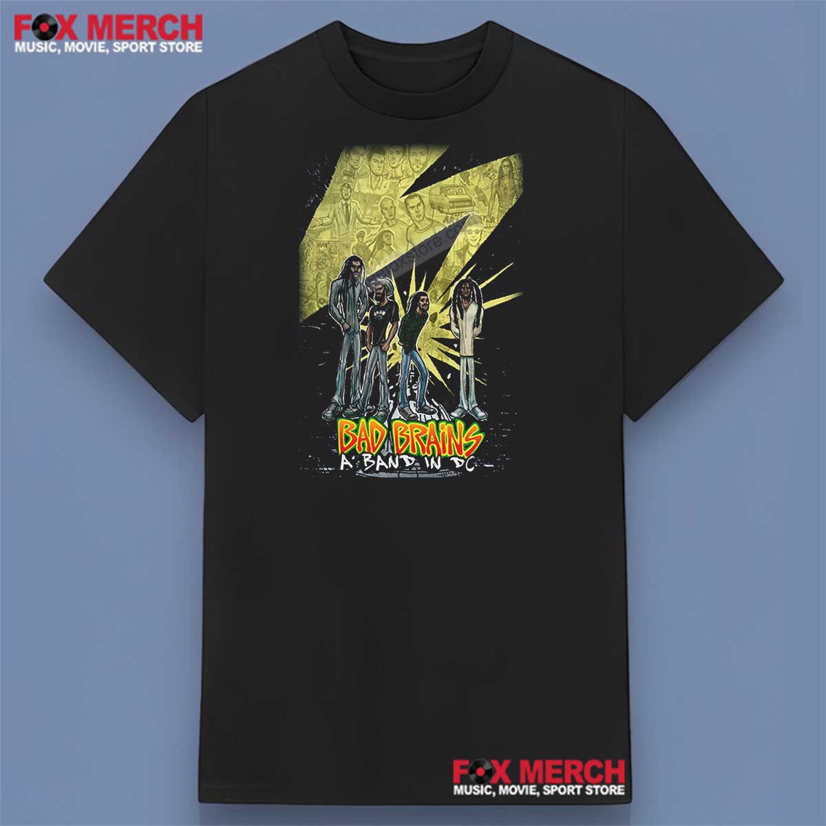 Bad Brains A Band in DC Tour Shirt