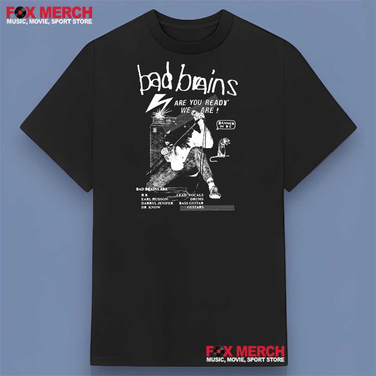 Bad Brains Band Are You Ready Shirt