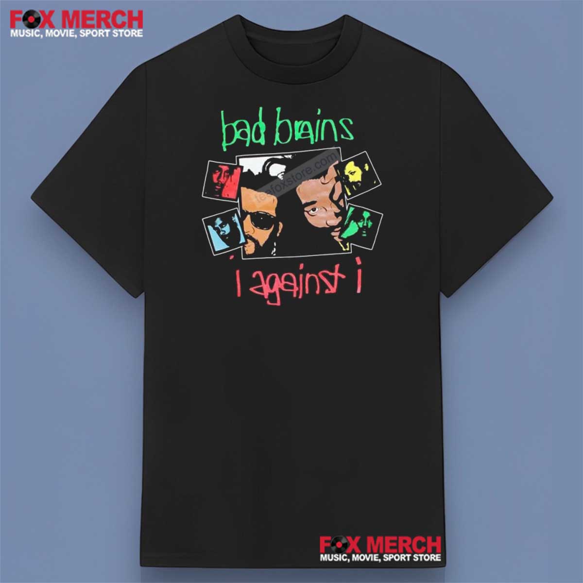 Bad Brains I Against I Album Shirt