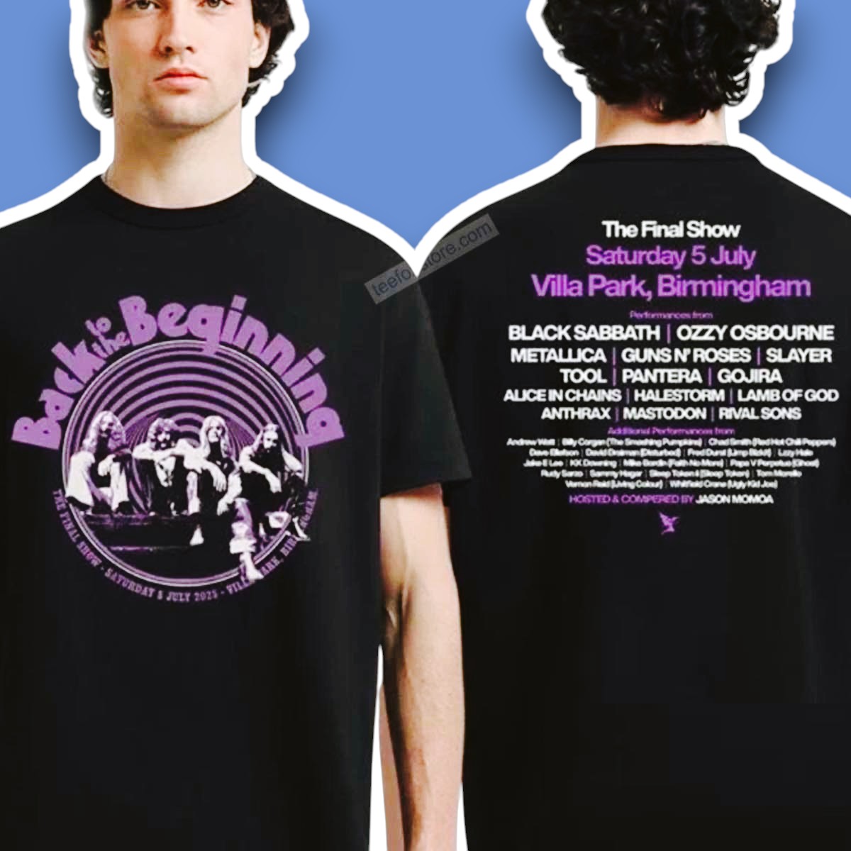 Black Sabbath Back To The Beginning In Birmingham 2025 Shirt