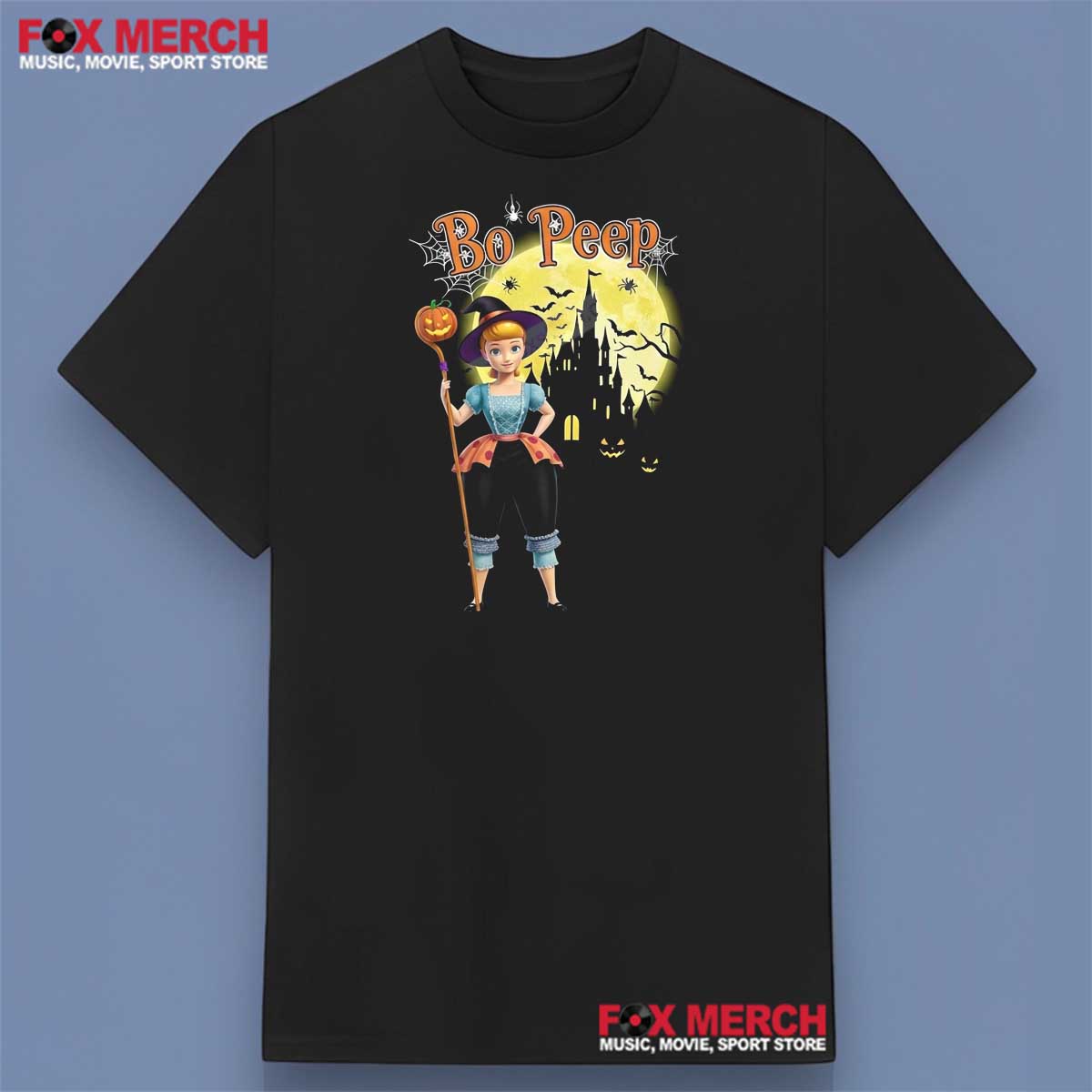Bo Peep Disney Halloween Moon Light T-Shirt