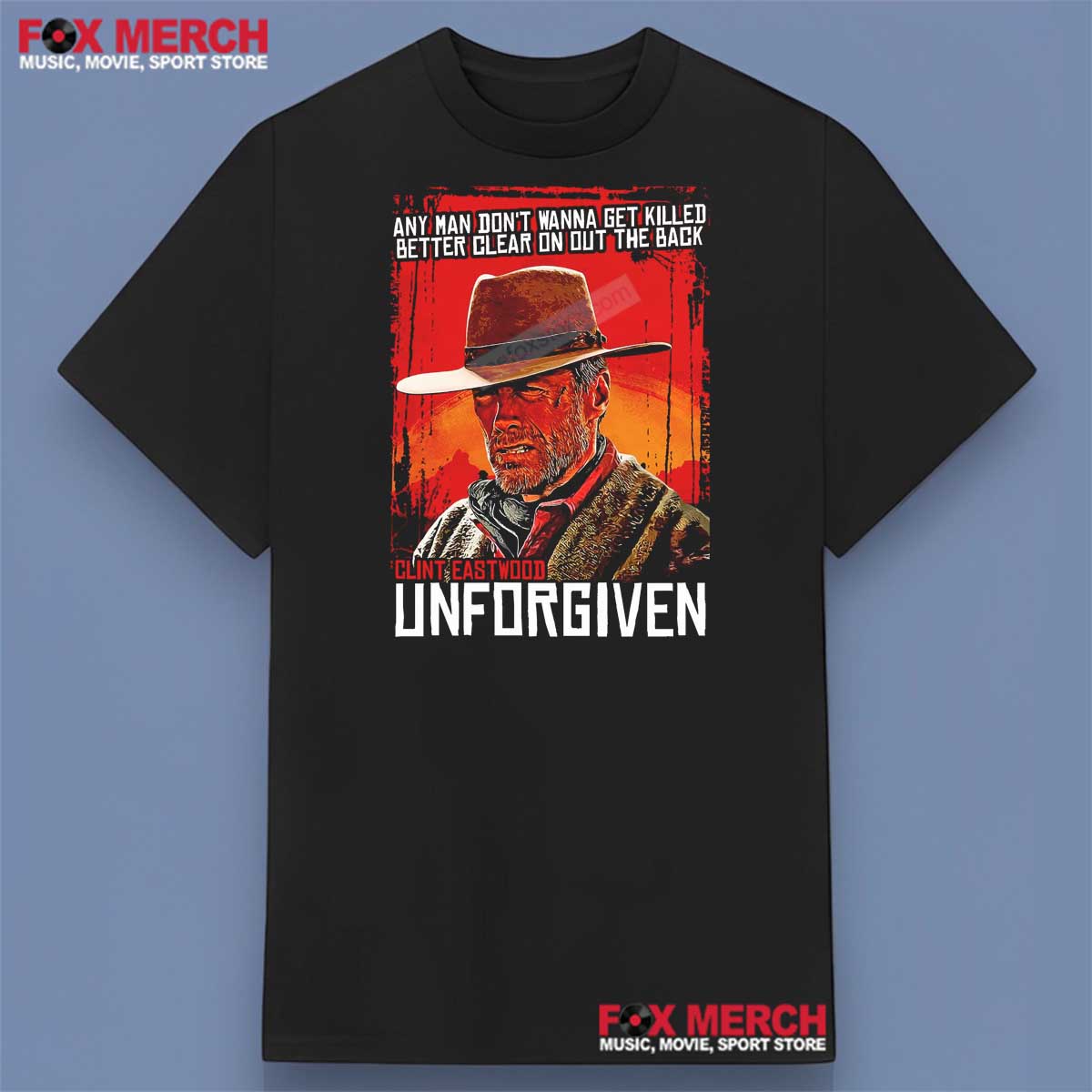 Clint Eastwood Unforgiven 1992 Shirt