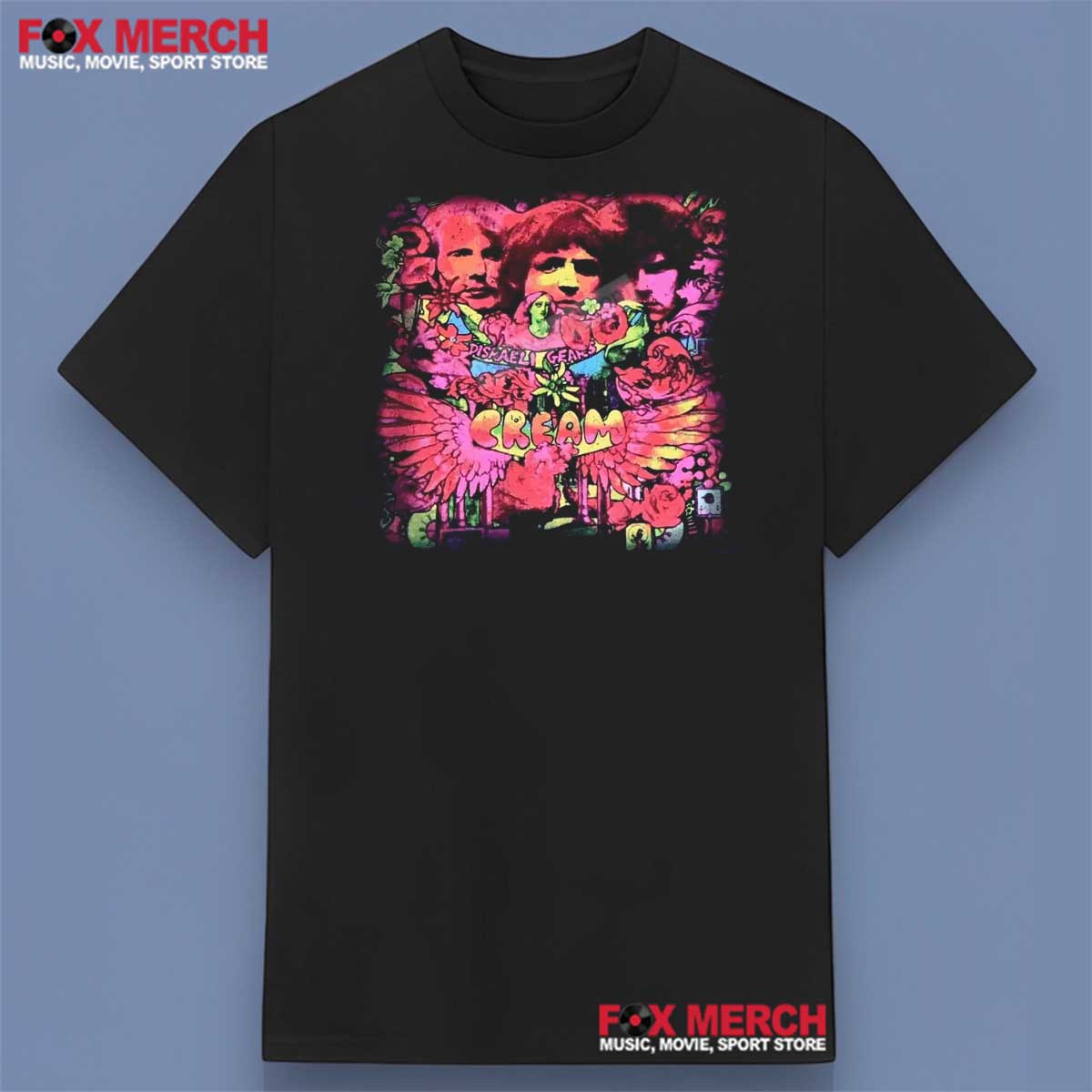 Cream Disraeli Gears Album Shirt
