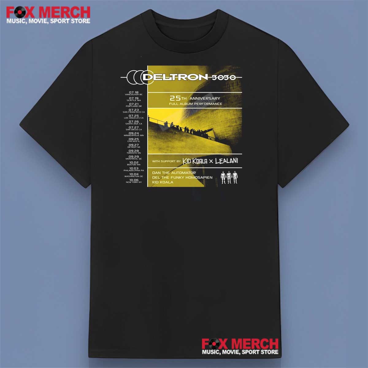 Deltron 3030 Tour 2025 Unisex Shirt