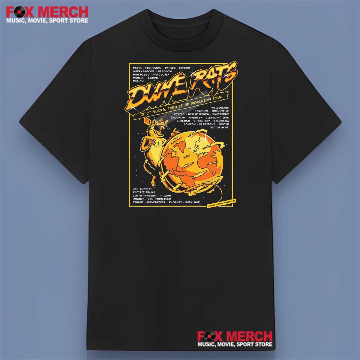 Dune Rats World Tour 2025 Shirt