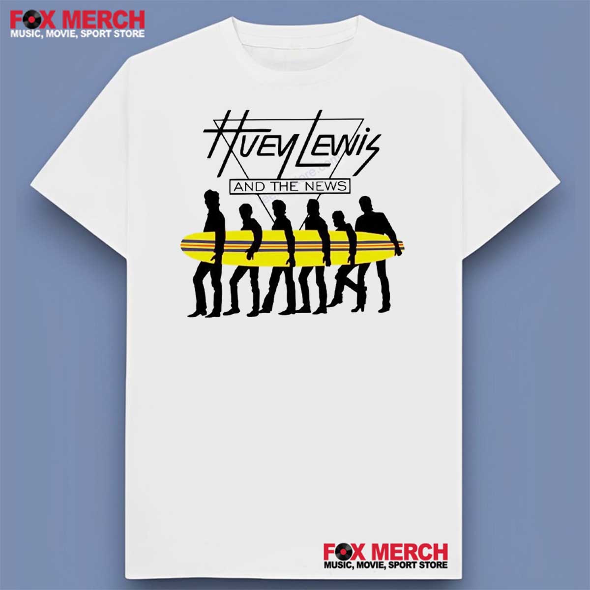 Huey Lewis and the News Band White Shirt