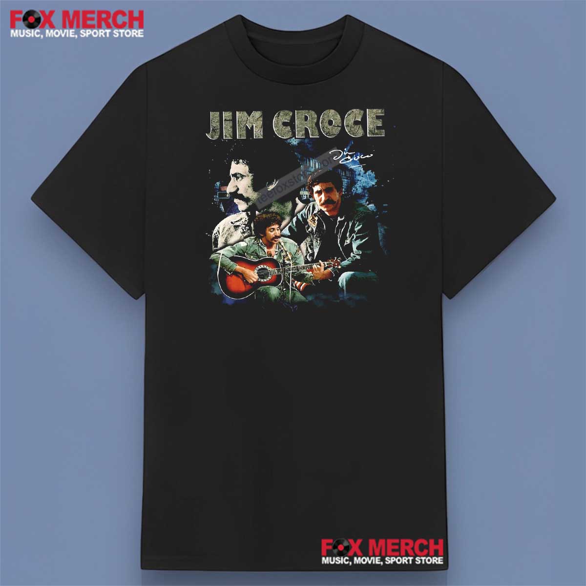 Jim Croce Singer Music Signature Shirt