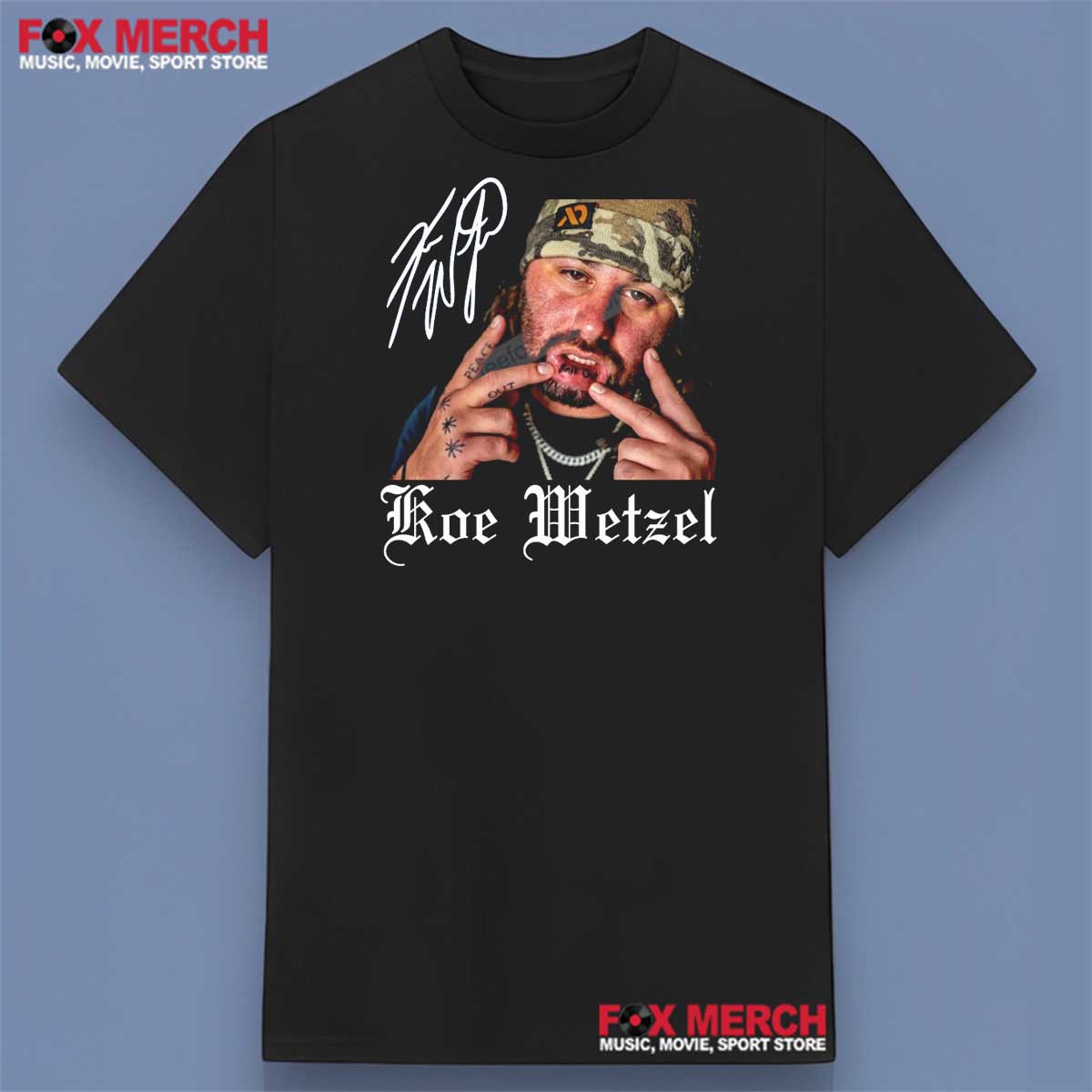 Koe Wetzel Singer Signature Shirt