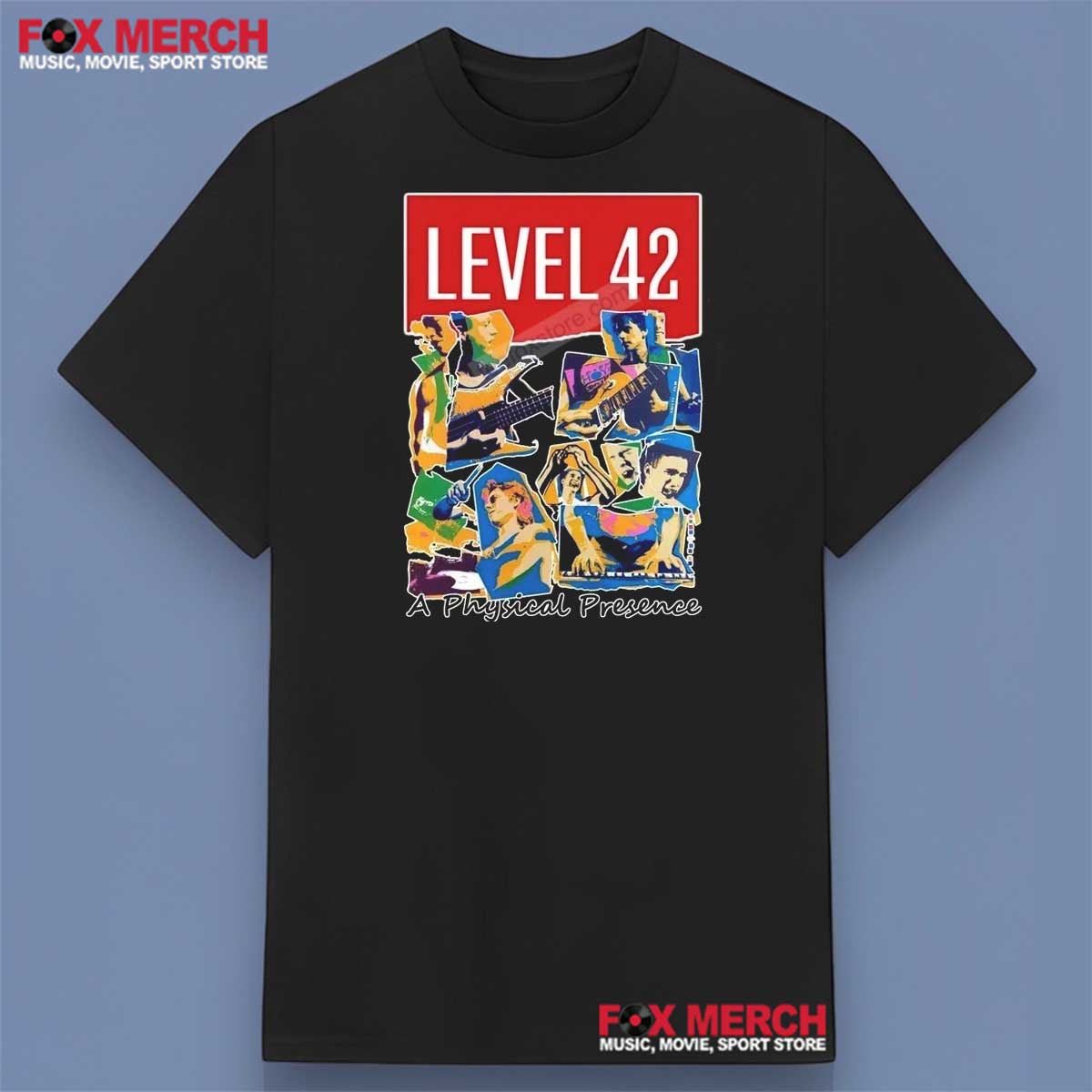 Level 42 A Physical Presence Album Shirt