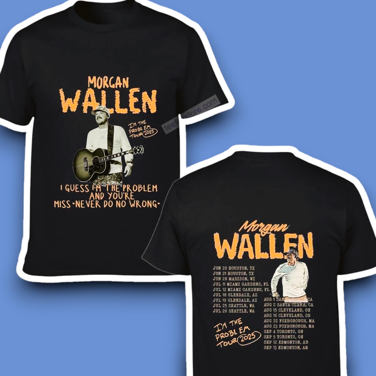 Morgan Wallen I’m The Problem Tour 2025 Graphic T-Shirt