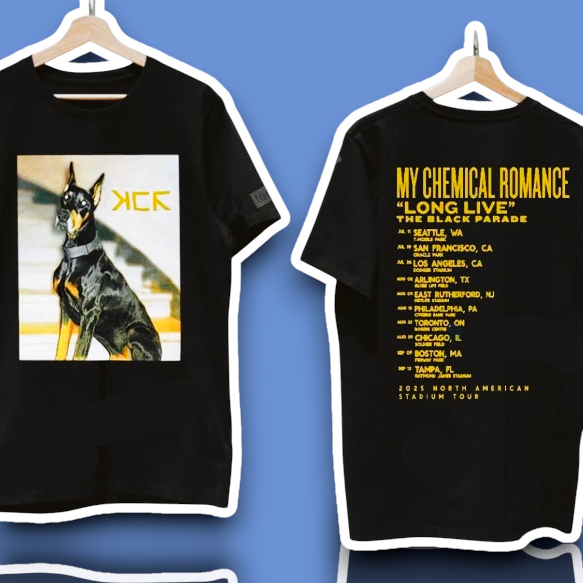 My Chemical Romance Dog Good Boy Tour 2025 Shirt