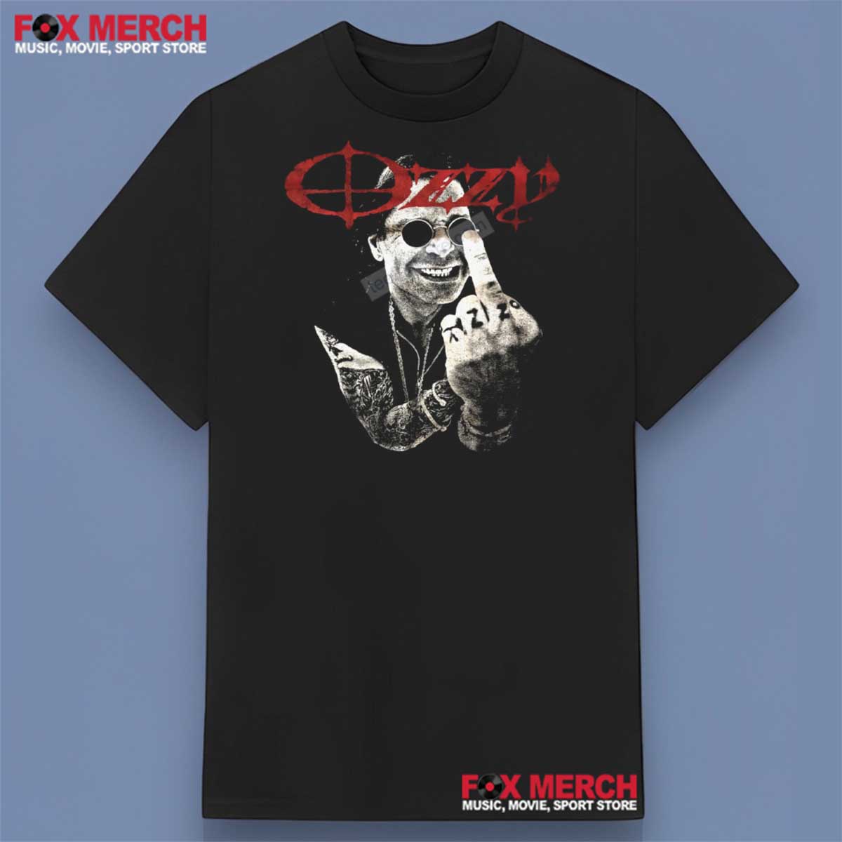 Ozzy OsBourne Middle Finger Unisex T-Shirt