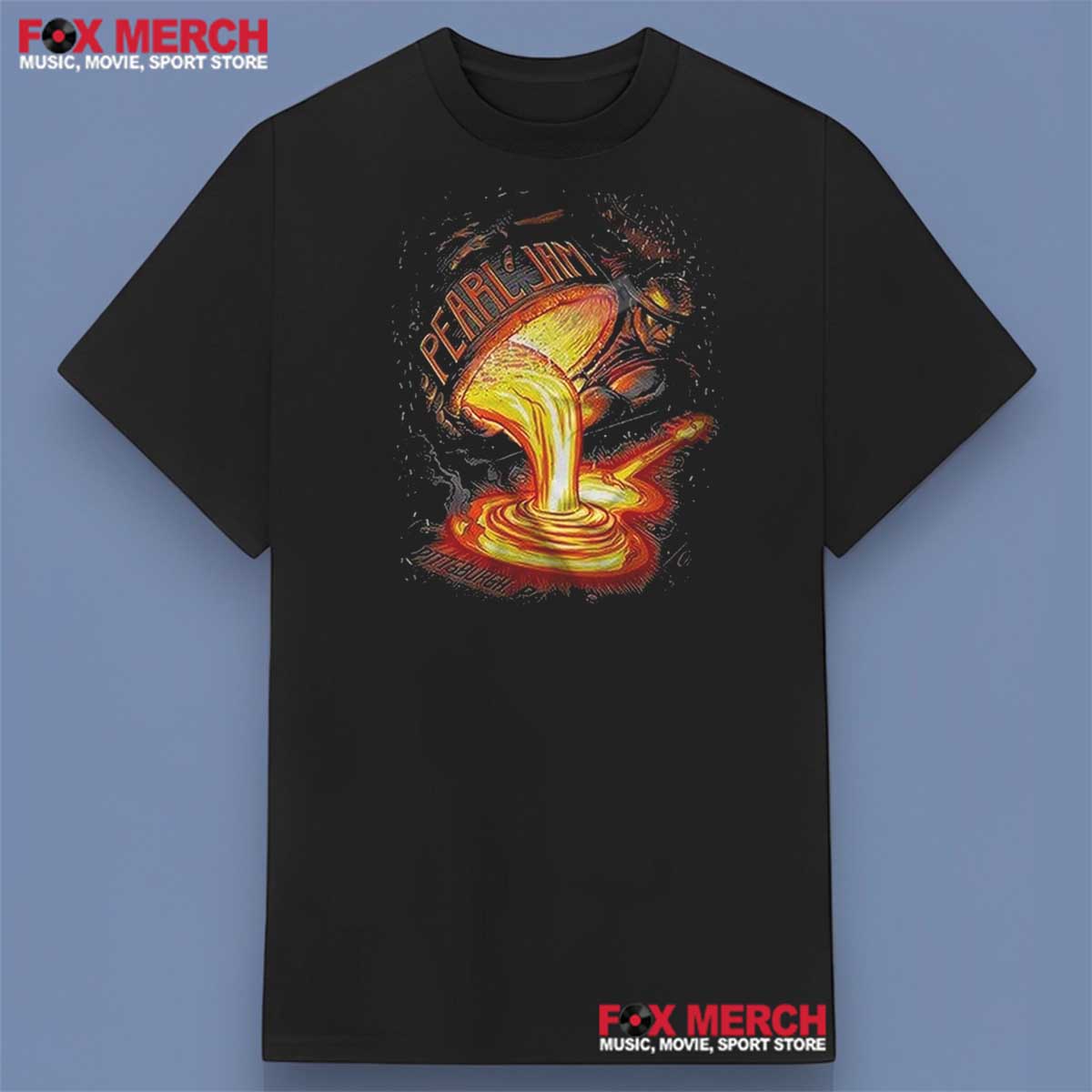 Pearl Jam Lightning Bolt Tour Pittsburgh 2013 Shirt