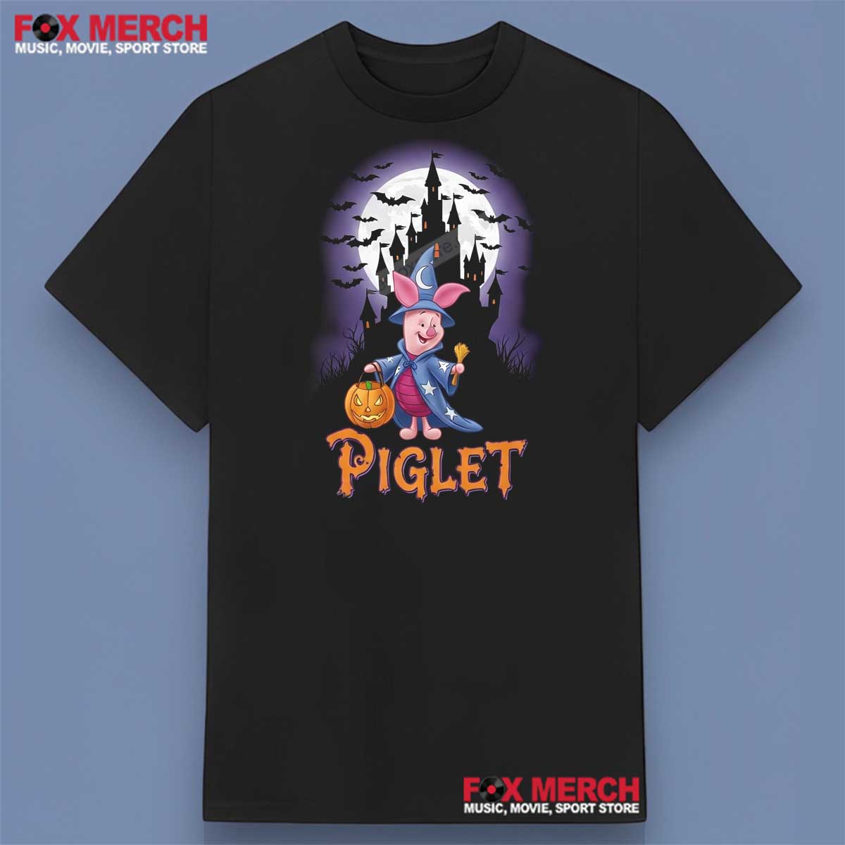 Piglet Disney Halloween Pumpkin Shirt