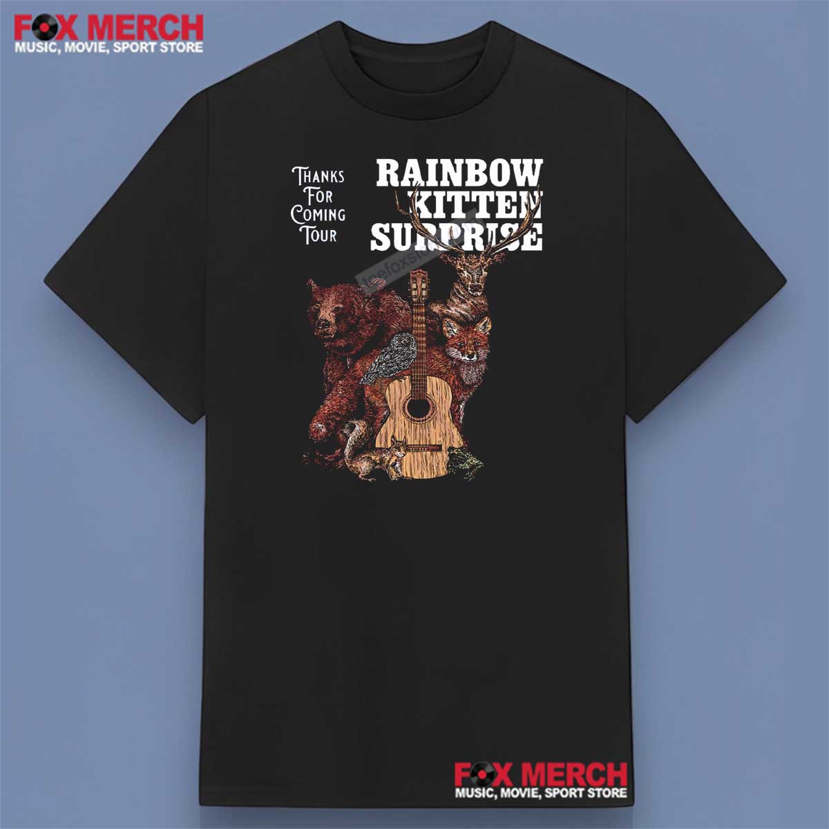 Rainbow Kitten Surprise Thanks For Coming Tour Shirt