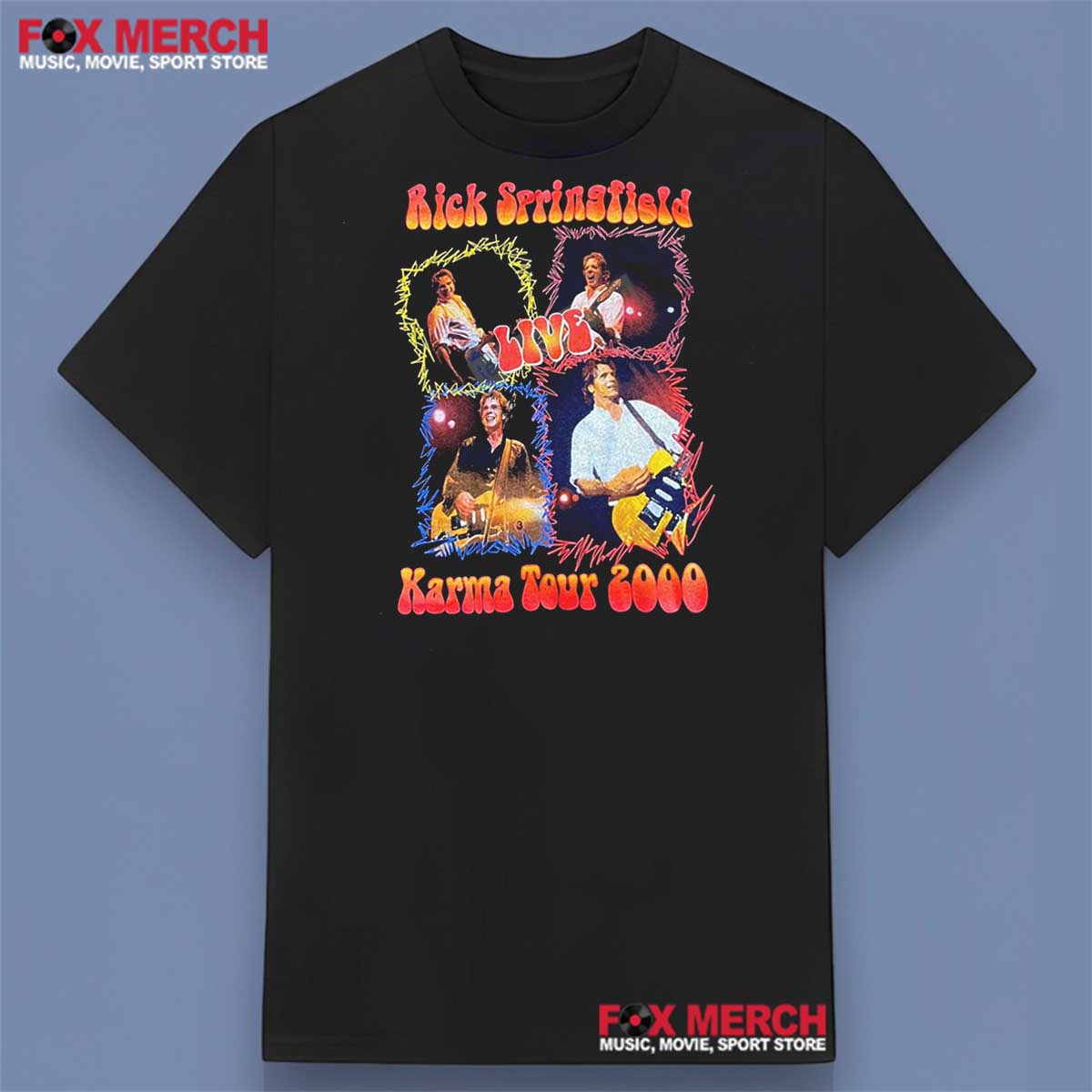 Rick Springfield How’s Your Karma Tour 2000 Shirt