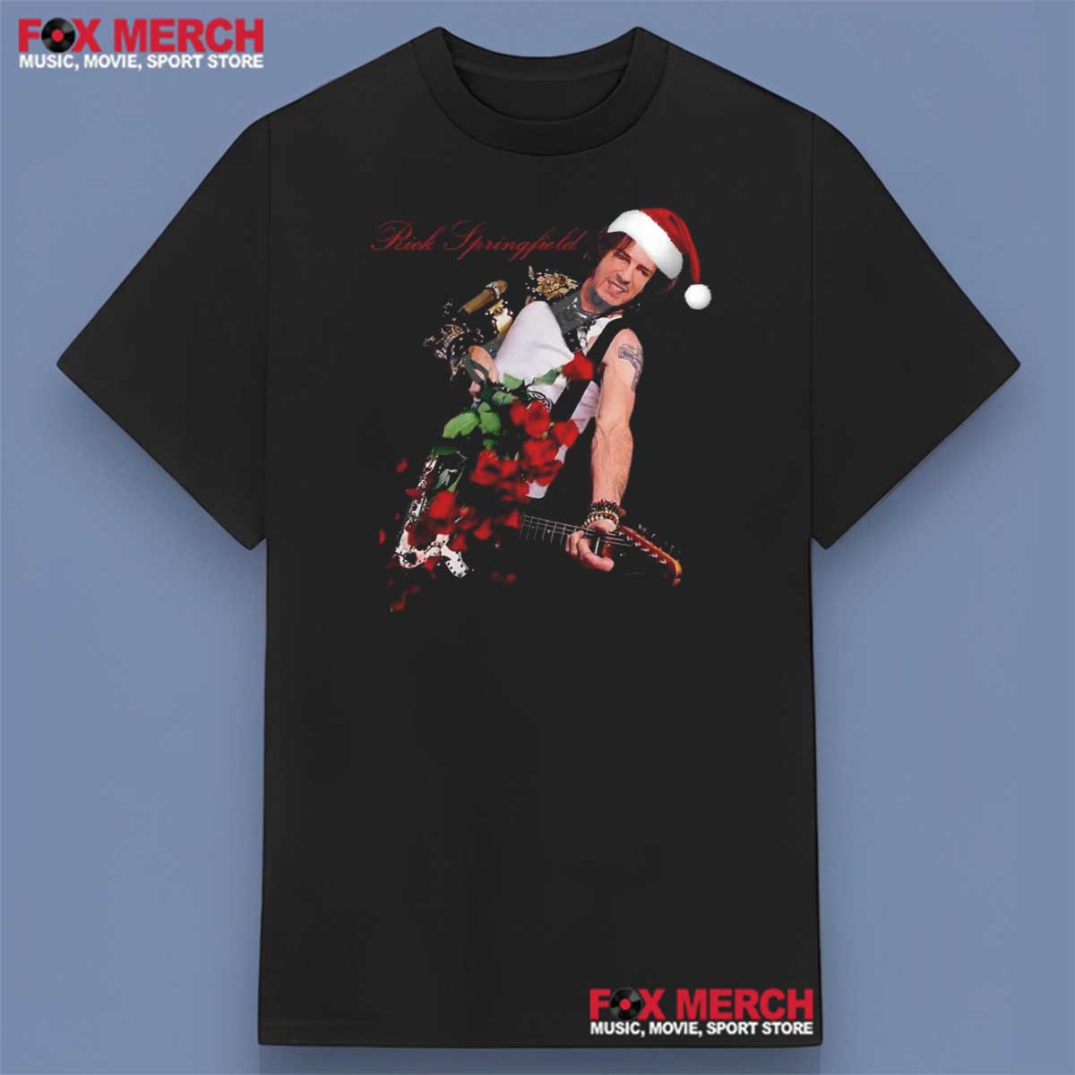 Rick Springfield Merry Christmas Shirt