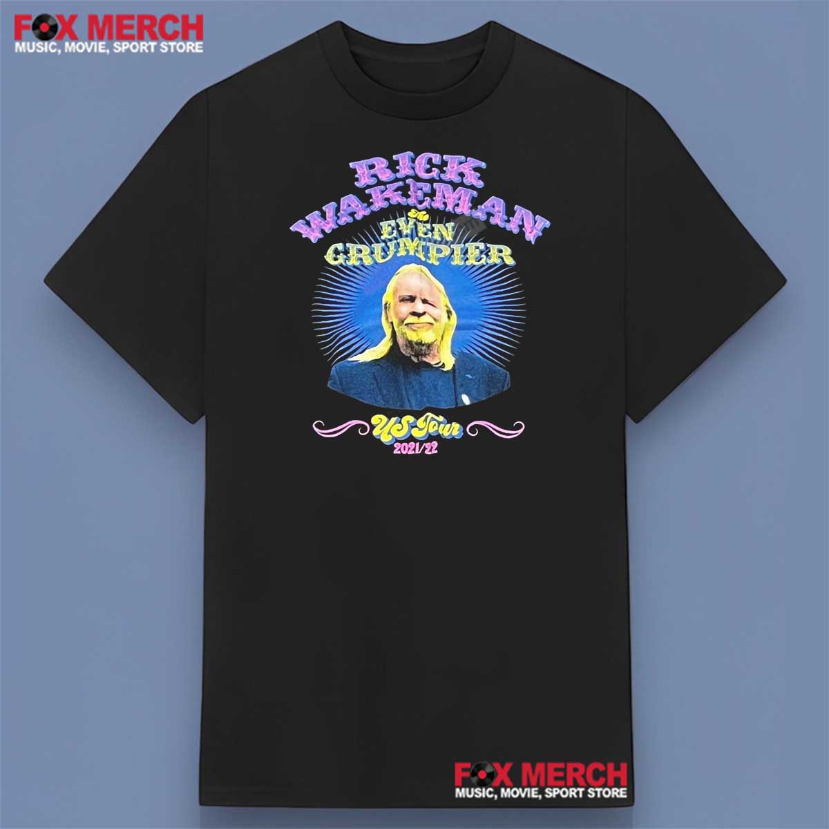 Rick Wakeman The Even Grumpier US Tour 2021-2022 Shirt