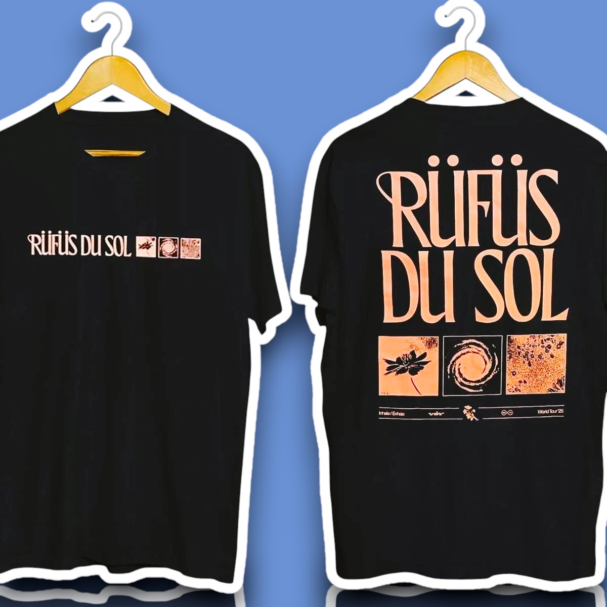 Rufus Du Sol Concert Tour 2025 Shirt
