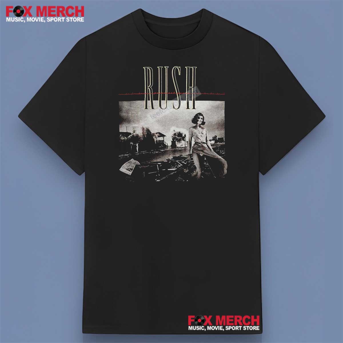 Rush Permanent Waves Album Shirt