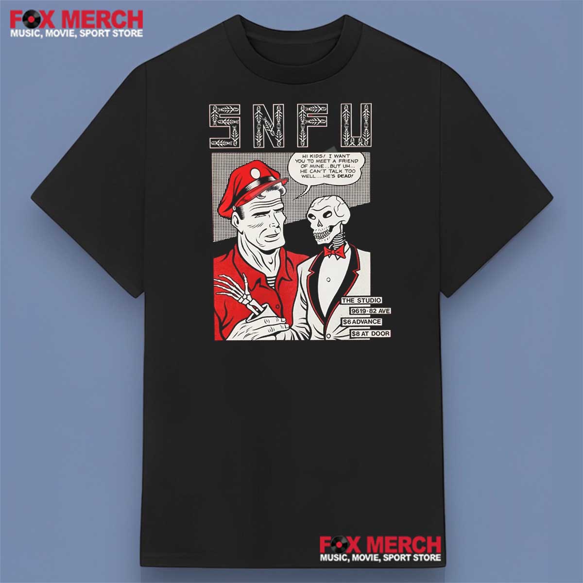 SNFU Kids I Want You To Meet a Friend 1988 Shirt