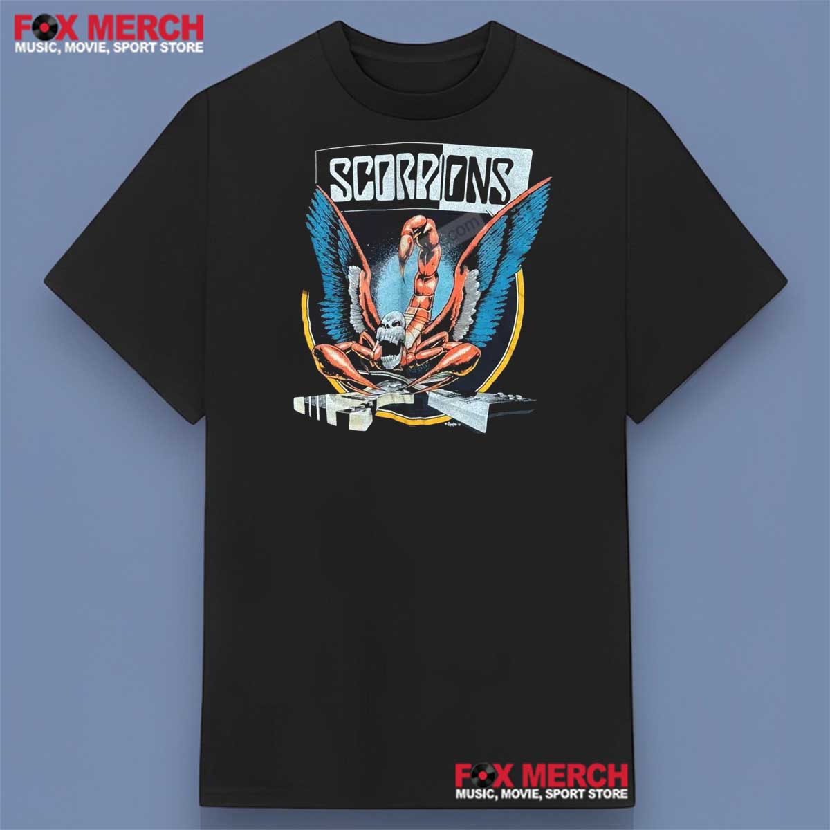 Scorpions Rock Band 1990 Shirt