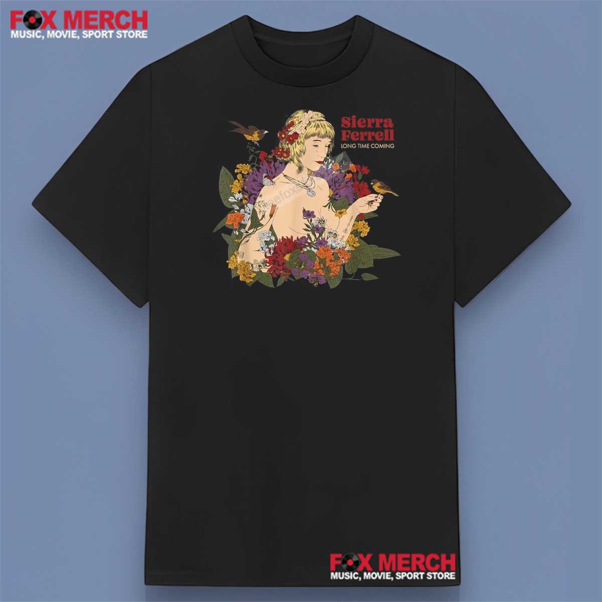 Sierra Ferrell Long Time Coming Album Shirt