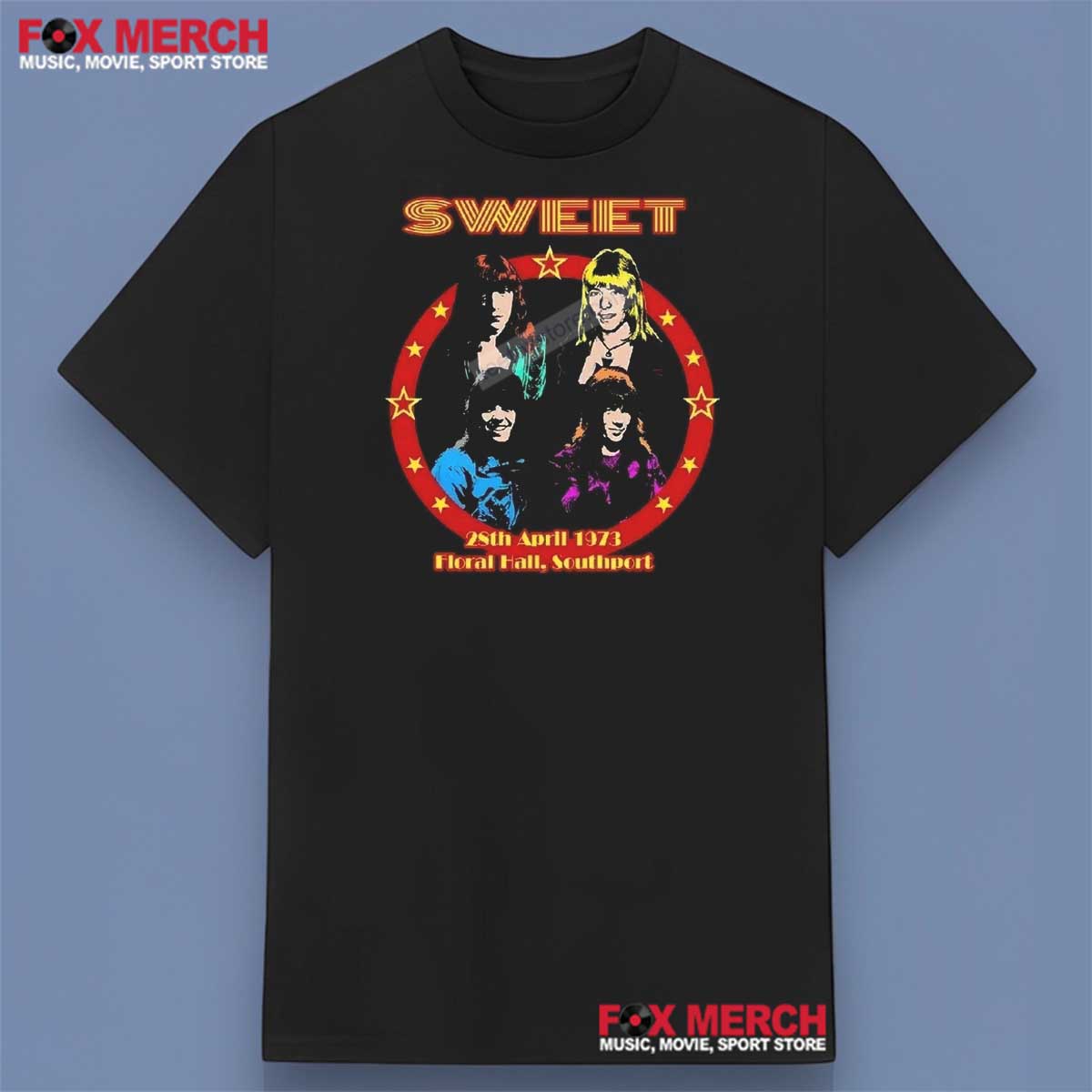 Sweet Band 28th April 1973 Floral Hall Southport Shirt