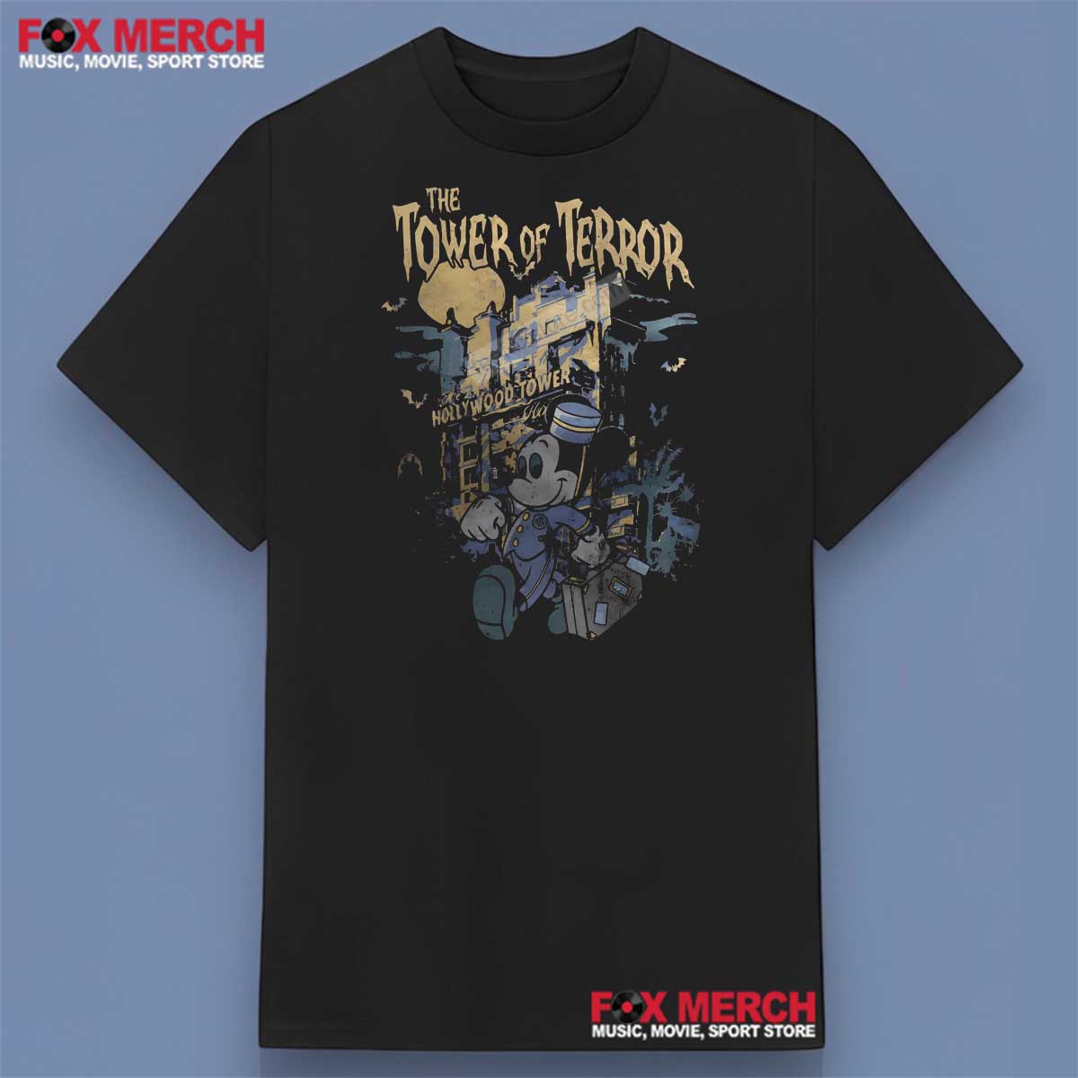 The Twilight Zone Tower of Terror Disney Micky Shirt