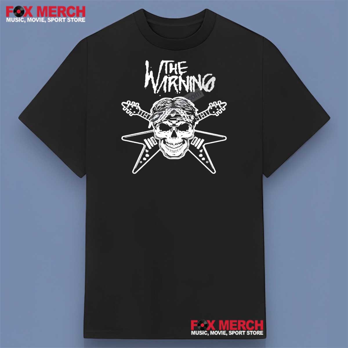 The Warning Band Music Black Shirt