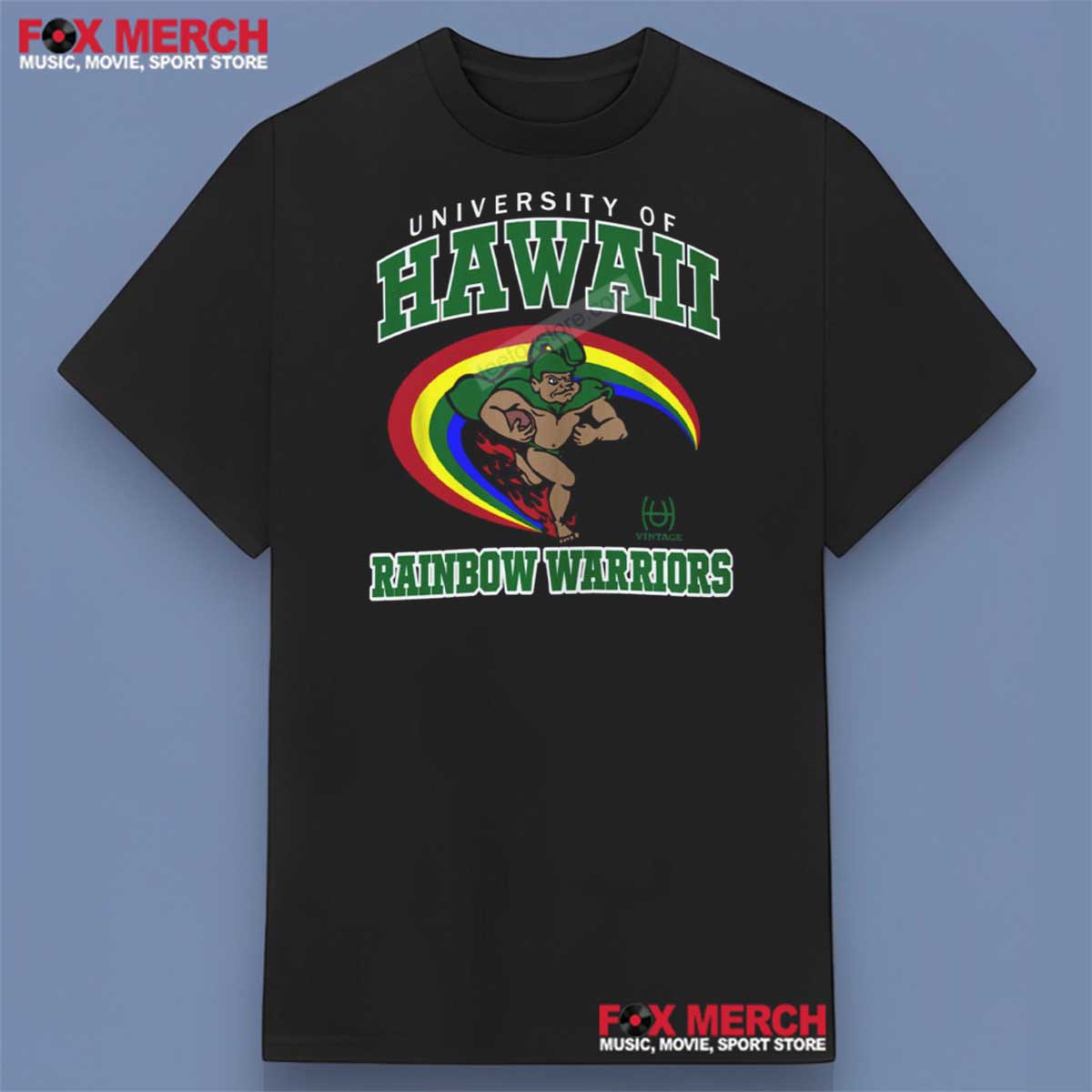 University Of Hawaii Rainbow Warriors Shirt