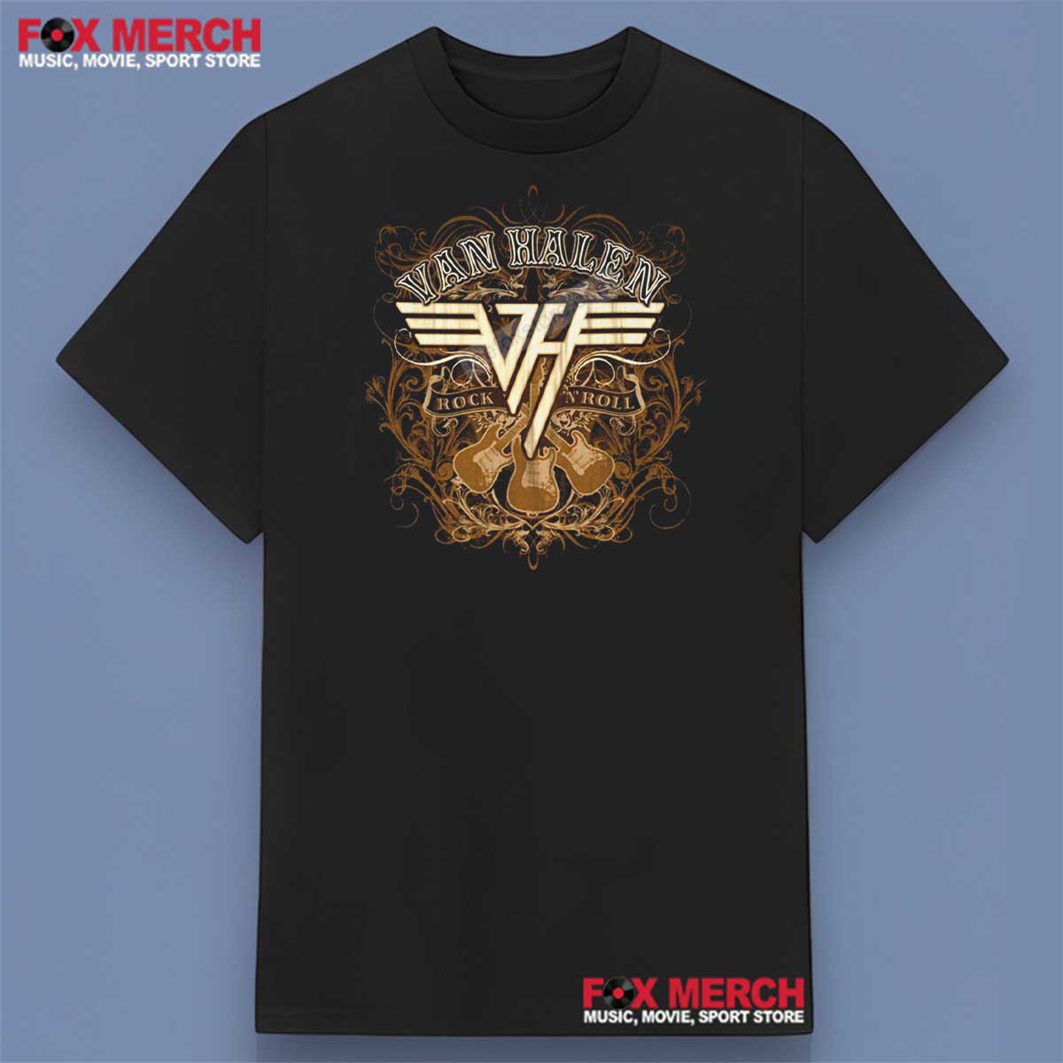 Van Halen Rock N Roll Logo Shirt