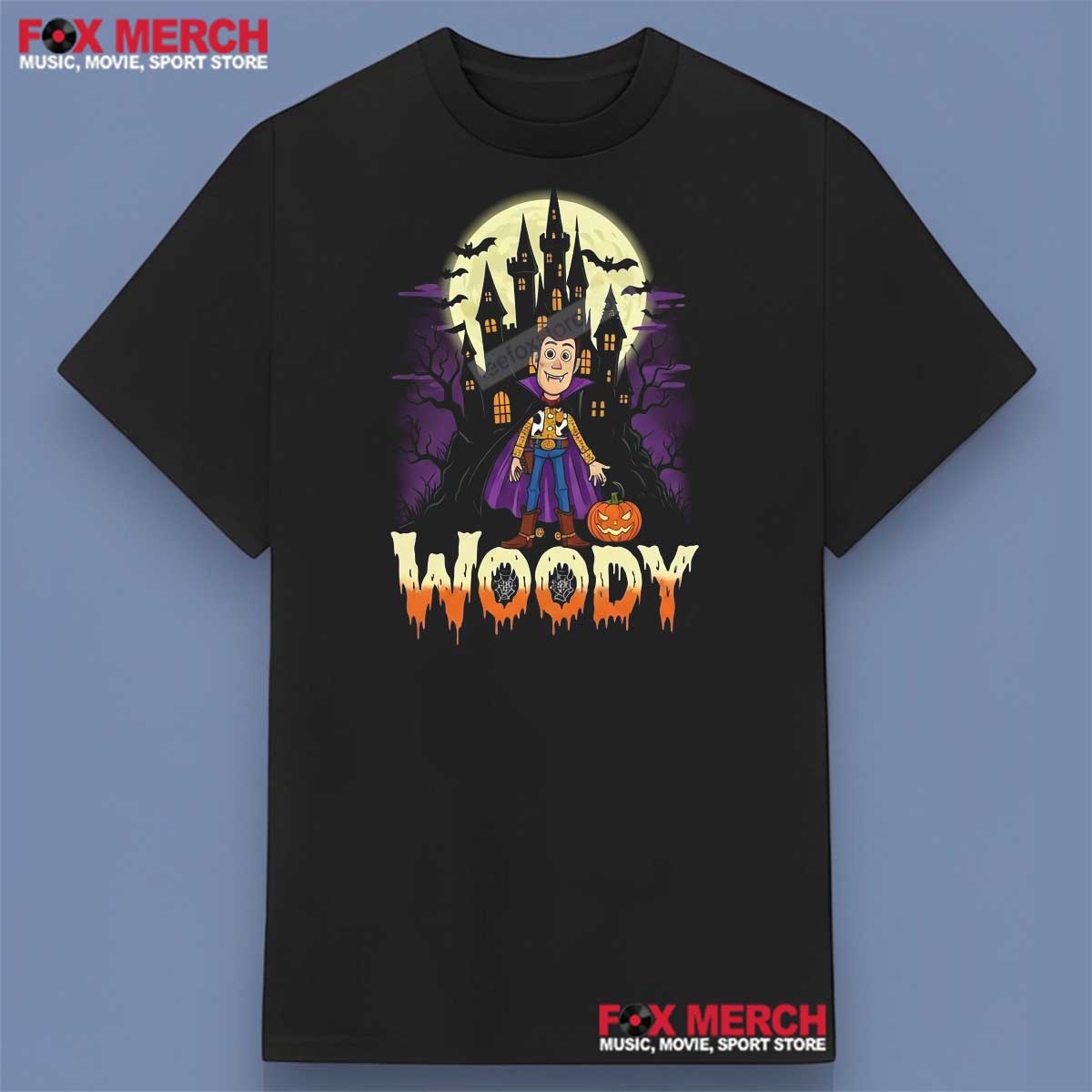 Woody Disney Halloween Pumpkin Shirt